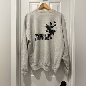 Vintage Springfield Armory Gray Men's Sweater XL Men’s